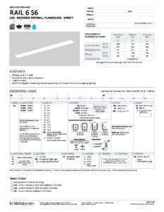 JAVA LED TRIPLE FLANGELESS SPEC SHEET .